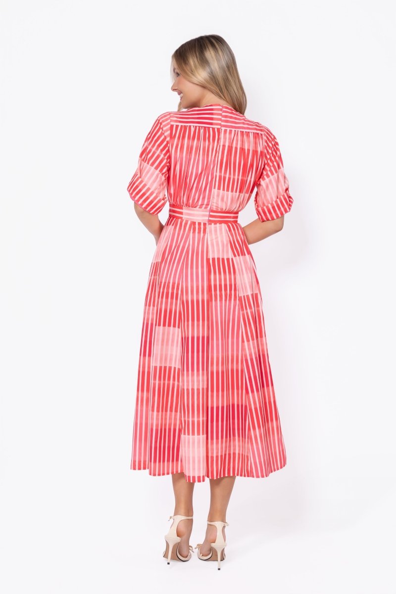 Linda Dress (Pink Multi) - Glamourous Grace
