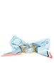 Blue with White