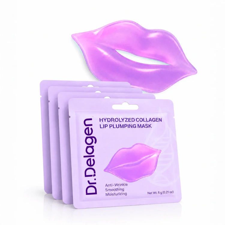 Plumping Lip Masks - Hydrolyzed Collagen, Hyaluronic Acid, Centella Asiatica