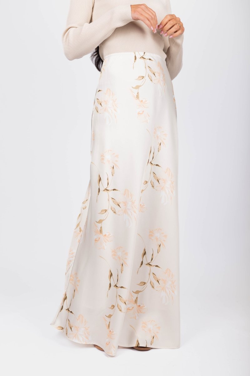 Lisa Skirt 36" (Cream) - Glamourous Grace