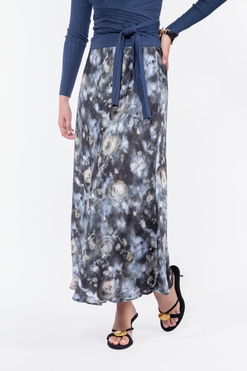 Lisa Skirt (Black Slate) - Glamourous Grace