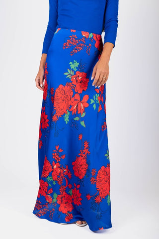 Lisa Skirt (Blue/Red)