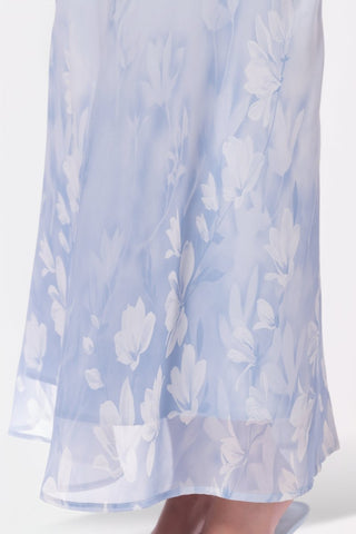 Lisa Skirt (Light Blue Flower)