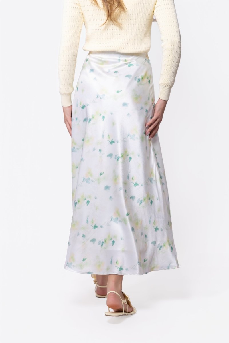 Lisa Skirt (Light Green Ground) - Glamourous Grace