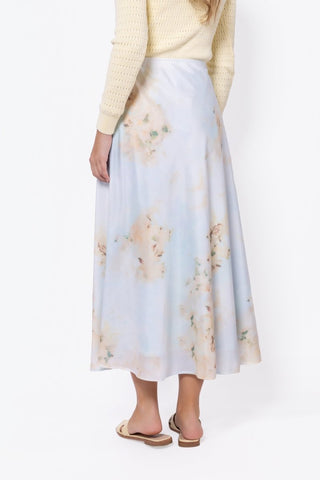 Lisa Skirt (Light Green/Beige)