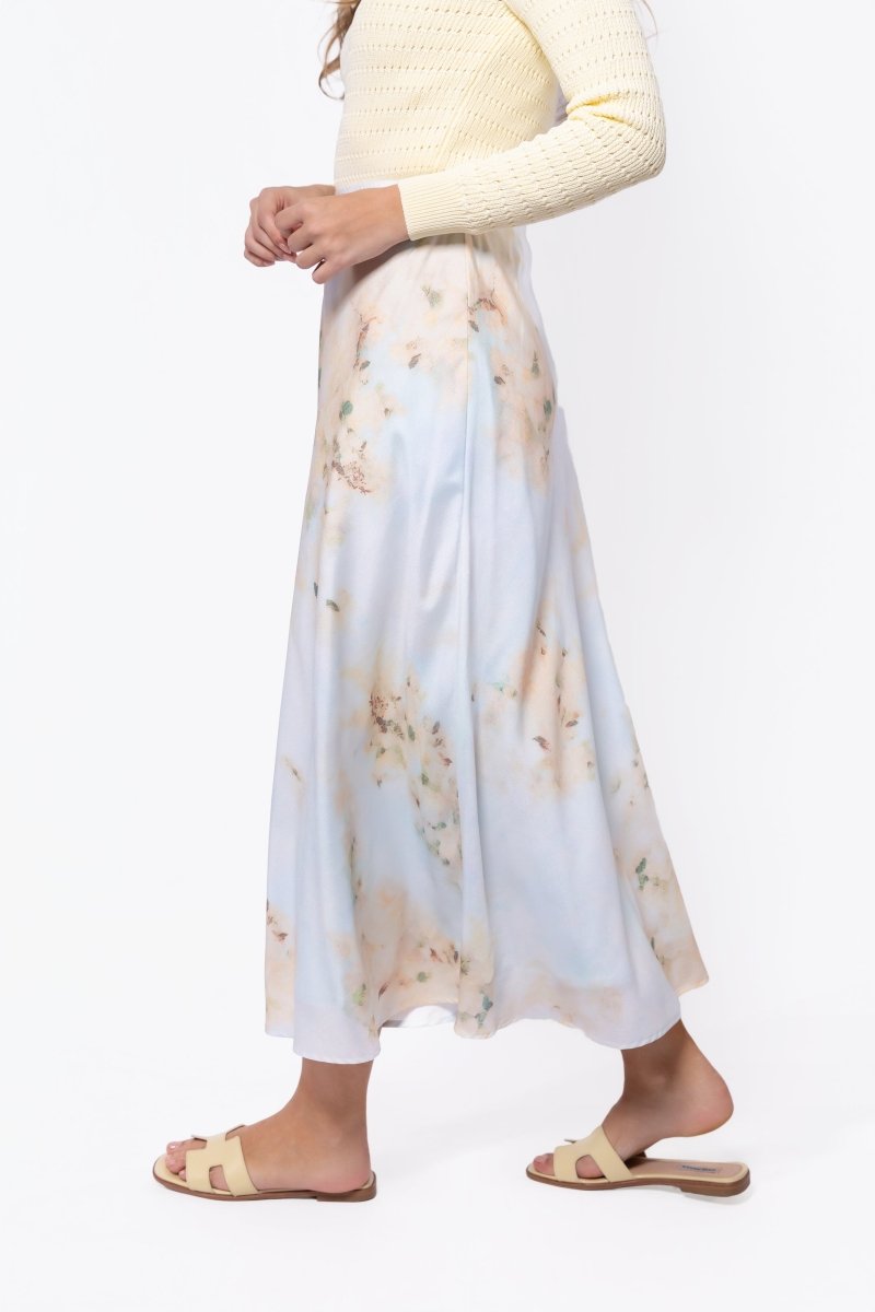 Lisa Skirt (Light Green/Beige) - Glamourous Grace