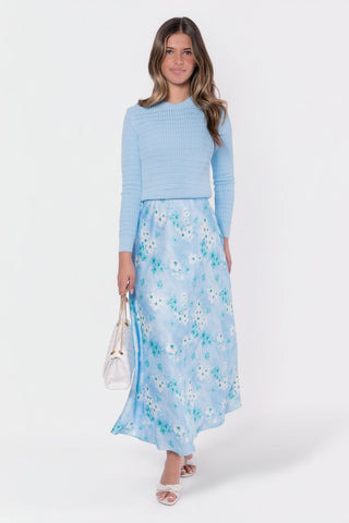 Lisa Skirt (Mint Flower)