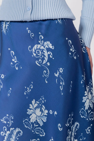 Lisa Skirt (Navy/Mint)