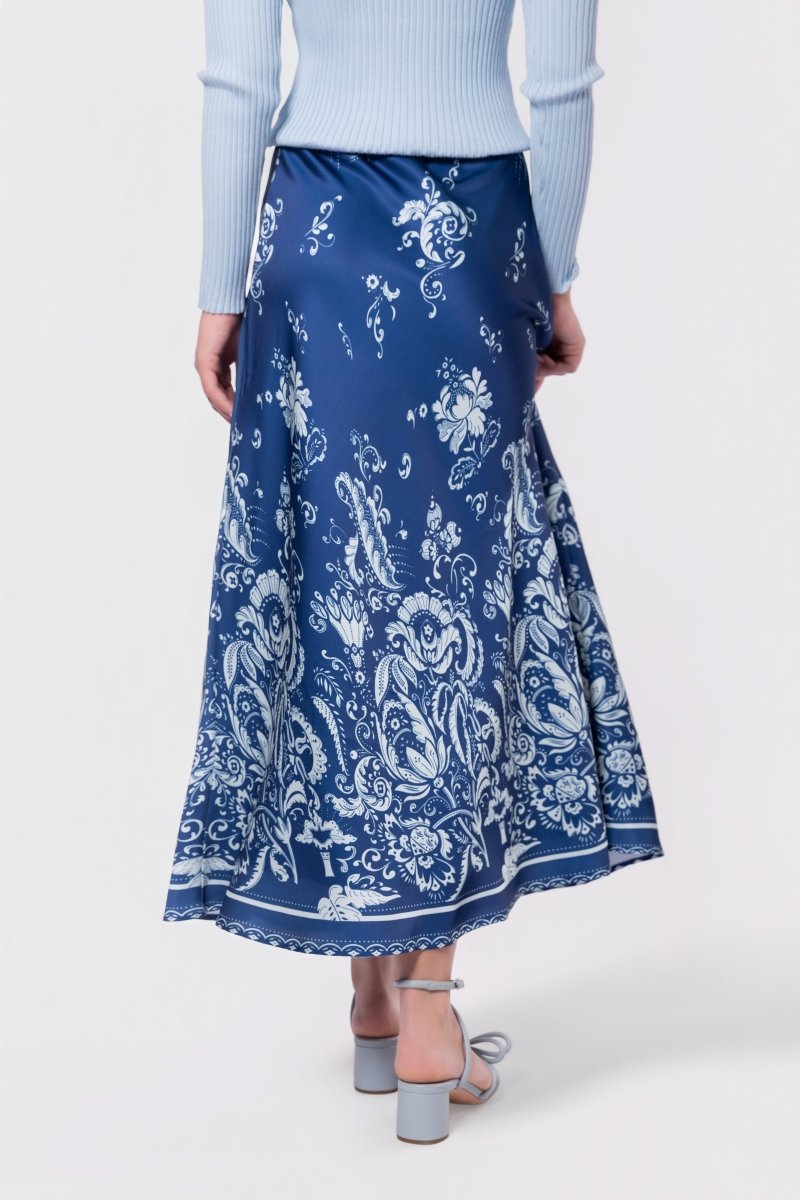 Lisa Skirt (Navy/Mint) - Glamourous Grace
