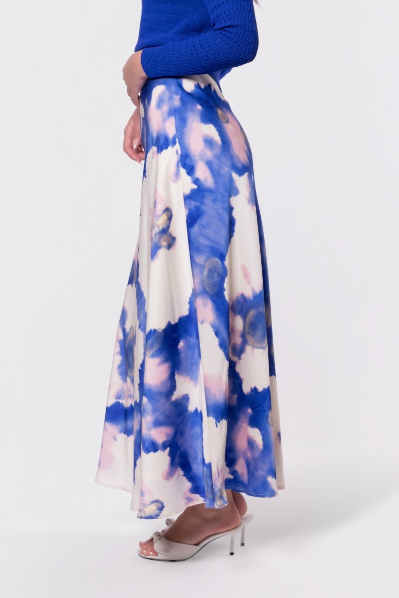 Lisa Skirt (Pink/Blue) - Glamourous Grace