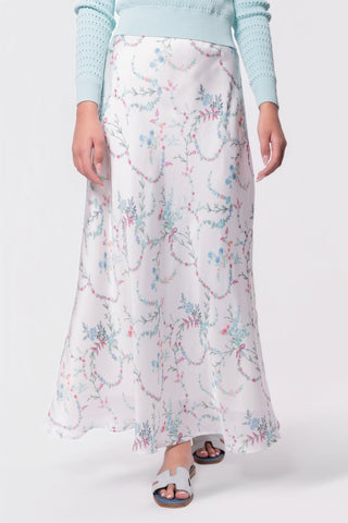 Lisa Skirt (White Flower)