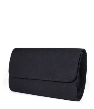 Avery Clutch -  Black - Feather
