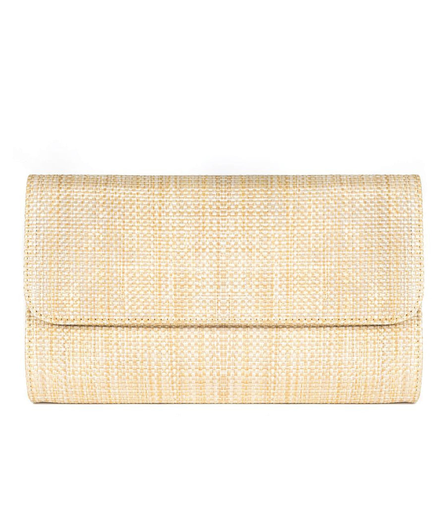 Avery Clutch - Basic - Straw - Glamourous Grace
