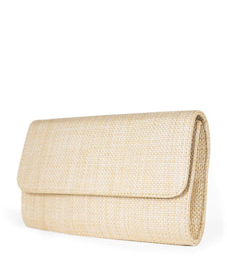 Avery Clutch - Basic - Straw - Glamourous Grace