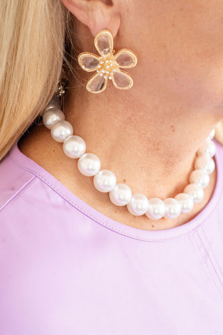 Birdie - Pearl Necklace - Glamourous Grace