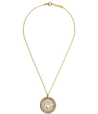 Bulldog Coin Necklace - Glamourous Grace