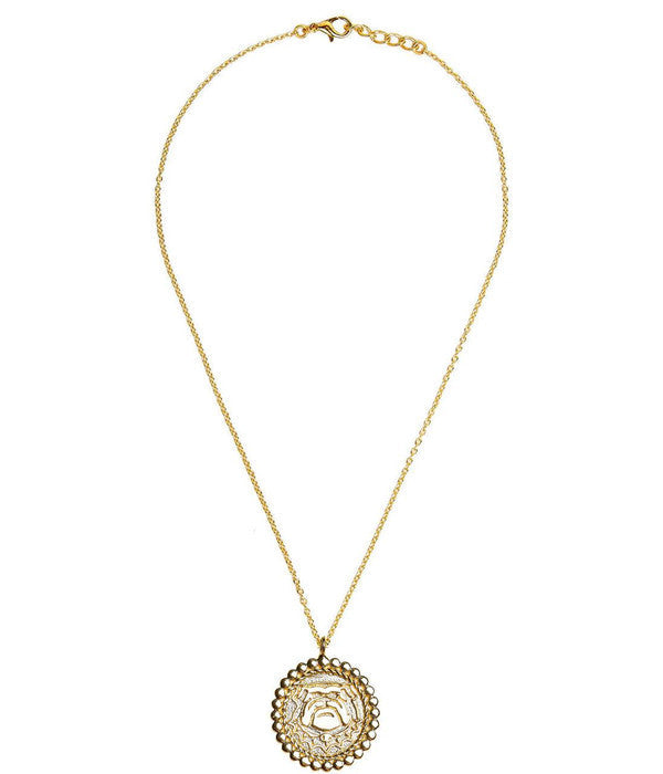 Bulldog Coin Necklace - Glamourous Grace