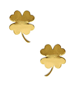 Clover Stud - Gold - Earring