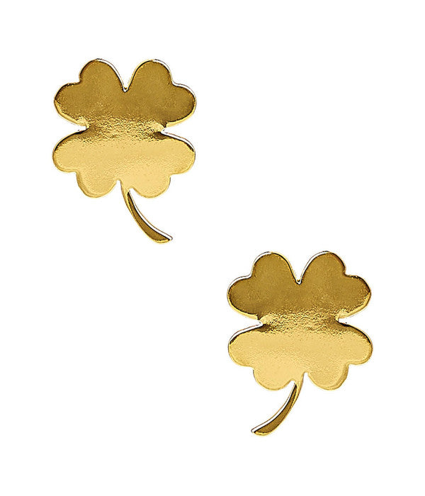 Clover Stud - Gold - Earring - Glamourous Grace