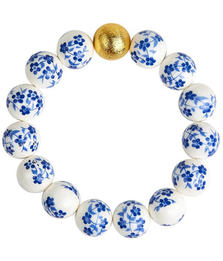 Georgia Beaded Bracelet - Patterned - Glamourous Grace