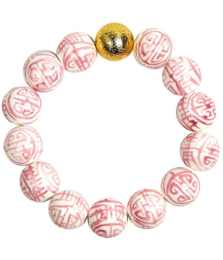 Georgia Beaded Bracelet - Patterned - Glamourous Grace