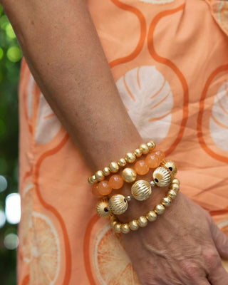 Georgia Beaded Bracelet - Quartz  (6 New Colors) - Glamourous Grace