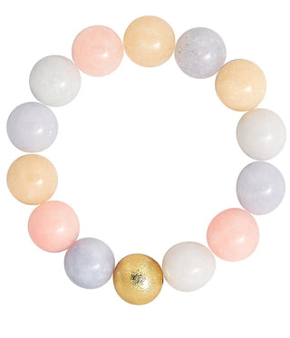 Georgia Beaded Bracelet - Quartz  (6 New Colors) - Glamourous Grace