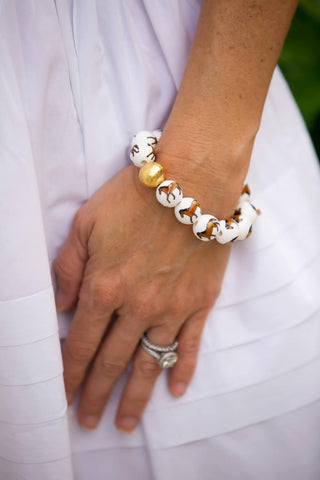 Georgia Beaded Horse Bracelet - Glamourous Grace