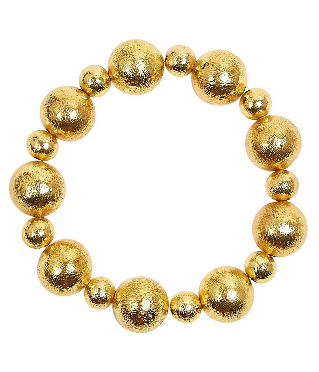 Georgia Bracelet -  Large Mixed Beads  14mm and 6mm beads - Glamourous Grace