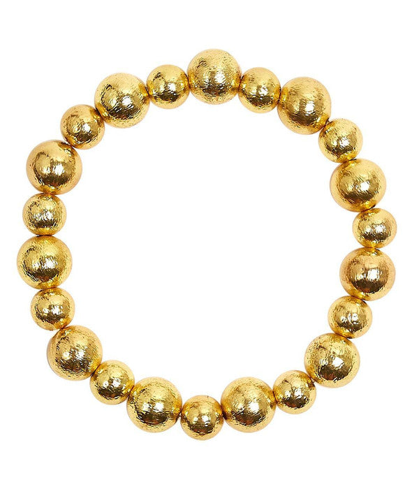 Georgia Bracelet - Mixed Beads  10mm and 8mm beads - Glamourous Grace