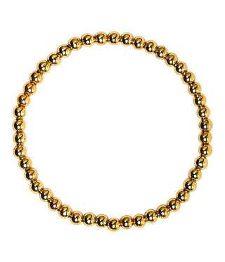 Georgia - Gold Beaded Bracelet - Glamourous Grace