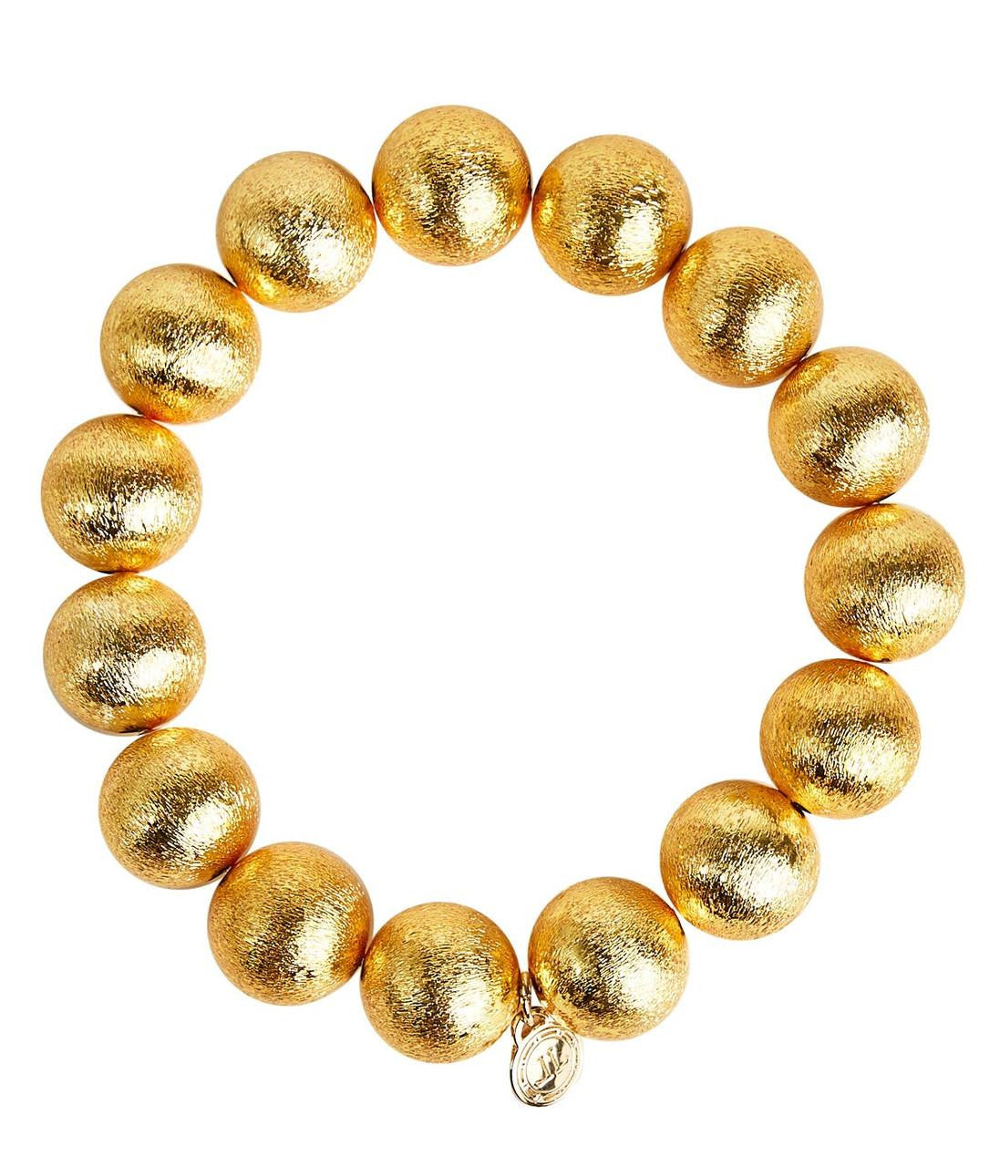 Georgia - Gold Beaded Bracelet - Glamourous Grace