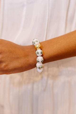 Georgia Tennis Beaded  Bracelet - Glamourous Grace
