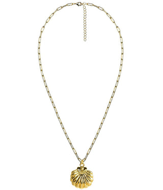 Gold Dune Charm Necklace - 18k Gold Plated - Jess Fay Collection - Glamourous Grace