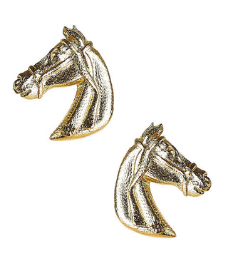 Horsehead - Stud - Gold - Glamourous Grace