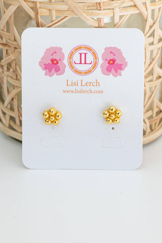 La Fleur - Metal Cluster Stud - Amy Littleson Collection - Glamourous Grace