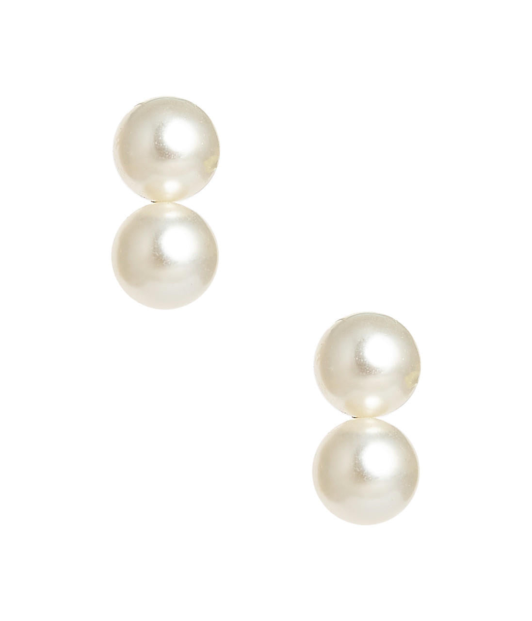 Large Belle - Double Pearl earrings - Belle of  the Ball - Glamourous Grace