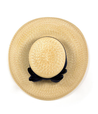 Lauren Hat - Flat Bow - Glamourous Grace