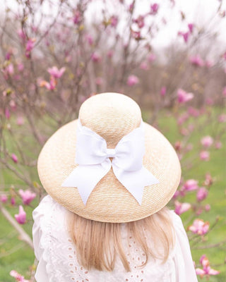 Lauren Hat - Fluffy Bow - Glamourous Grace