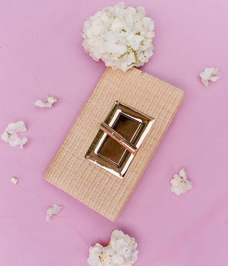 Lillian Clutch - Straw - Glamourous Grace