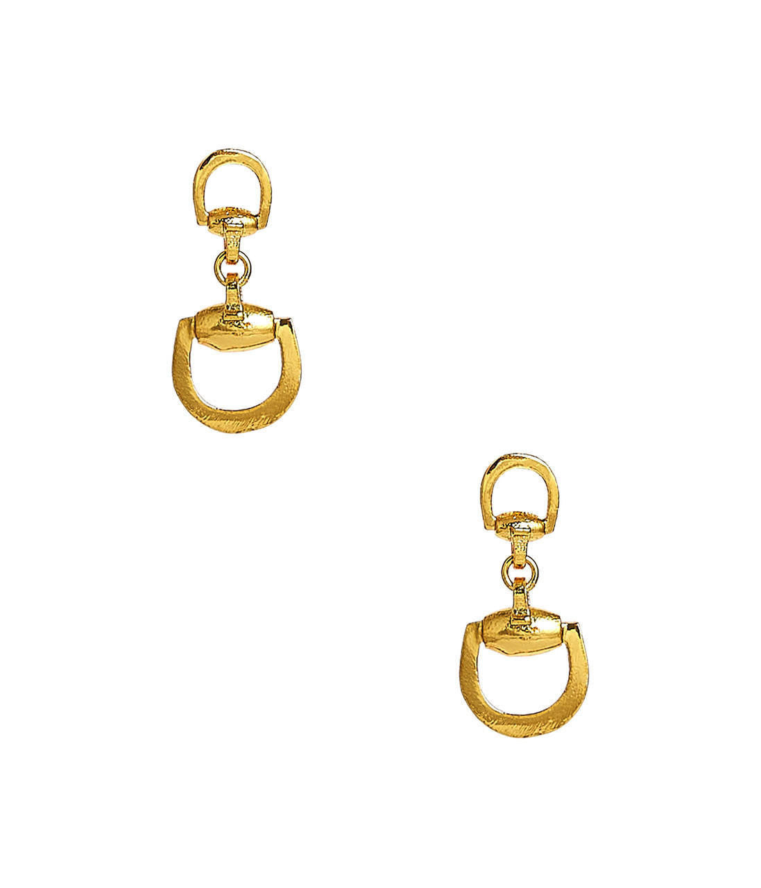 Mini Horsebit - Gold Earring - Glamourous Grace