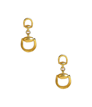 Mini Horsebit - Gold Earring - Glamourous Grace