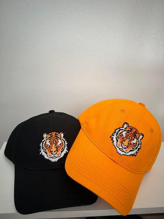 Needlepoint Baseball Hat - Tiger - Glamourous Grace
