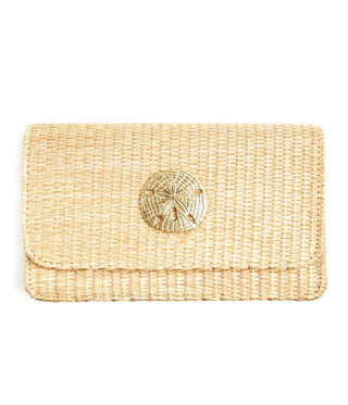 Ruby Straw Clutch - Glamourous Grace