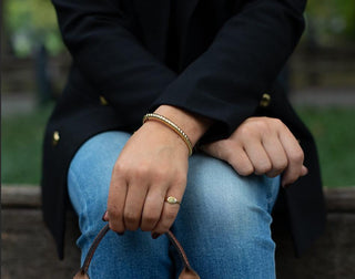 The Ralph Cuff - Small - 18k Plated - Belle of the Ball - Glamourous Grace