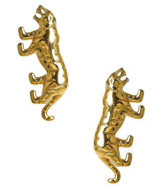Gold Tiger - Stud Earring - Glamourous Grace