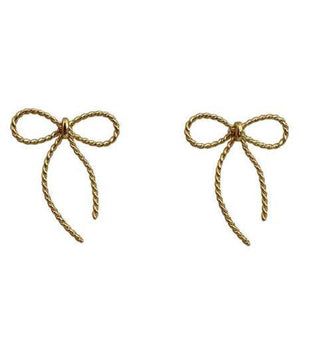 Tory Bow Earring - Glamourous Grace