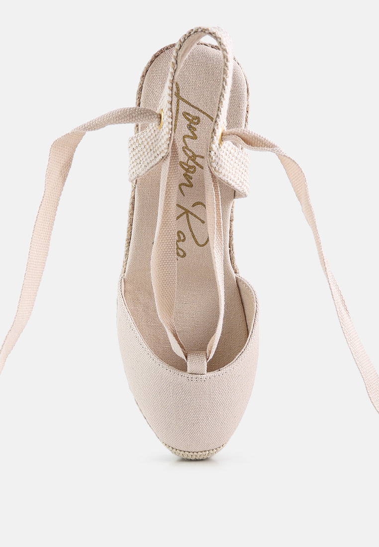 Little Mary Strappy Wedge Heel Sandals - Glamourous Grace