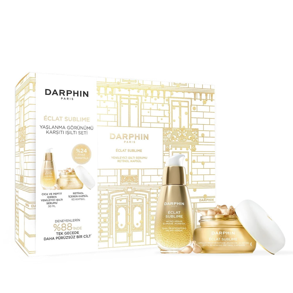 Darphin Eclat Sublime Anti-Aging Skincare Set for Radiant Complexion - Luxury Gift Set - Glamourous Grace