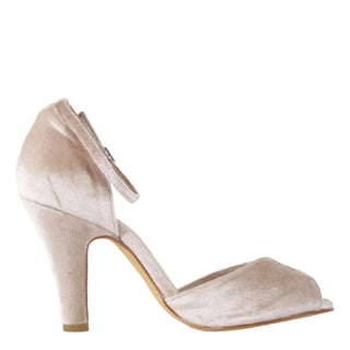 Lola Velvet Heels - Glamourous Grace